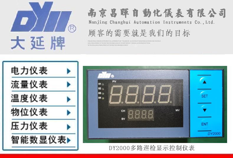 DY2000、DY21D0208，DY28D0108、DY29D0108、DY21D1008、東輝儀表、多通道巡檢儀